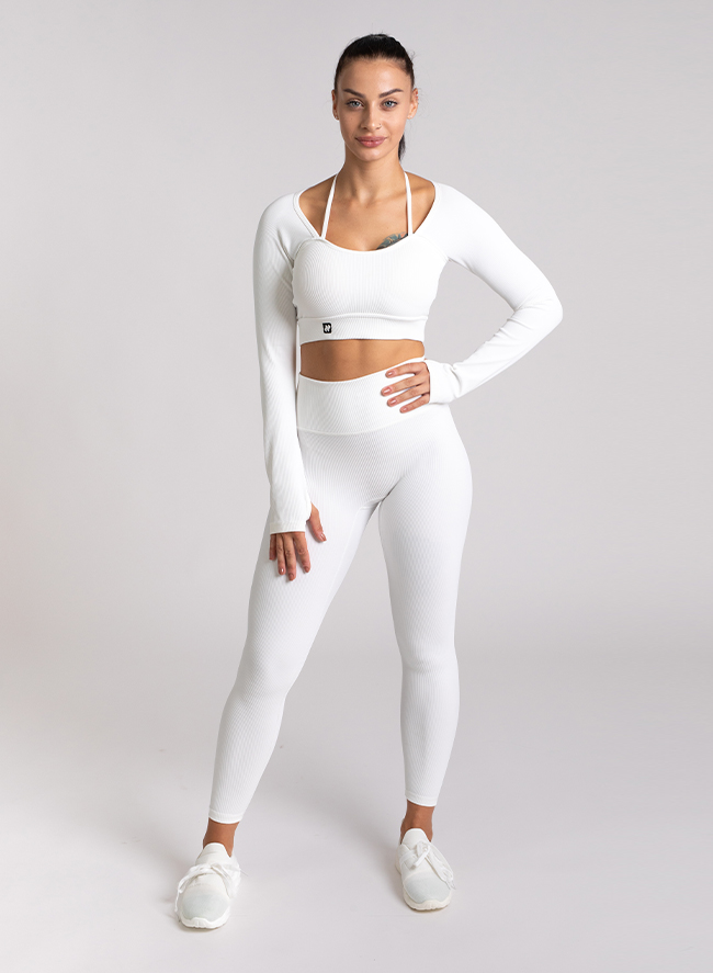 NWT Balance Collection White Cheetah Daisy athletic workout
